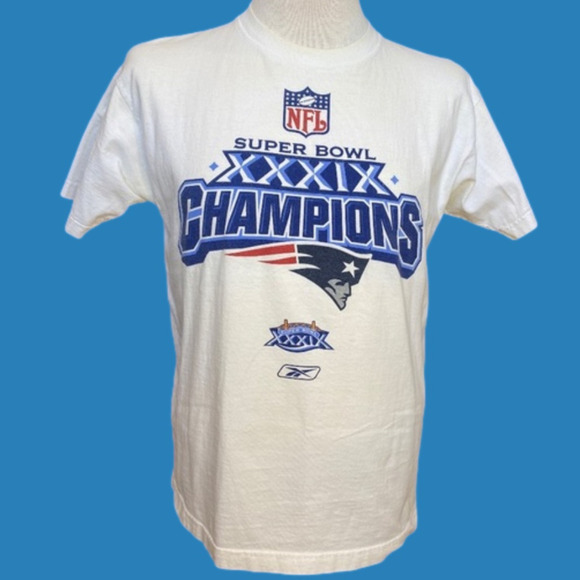 Super Bowl XXXIX Champions Reebok  shirt. New England Patriots - Picture 1 of 1